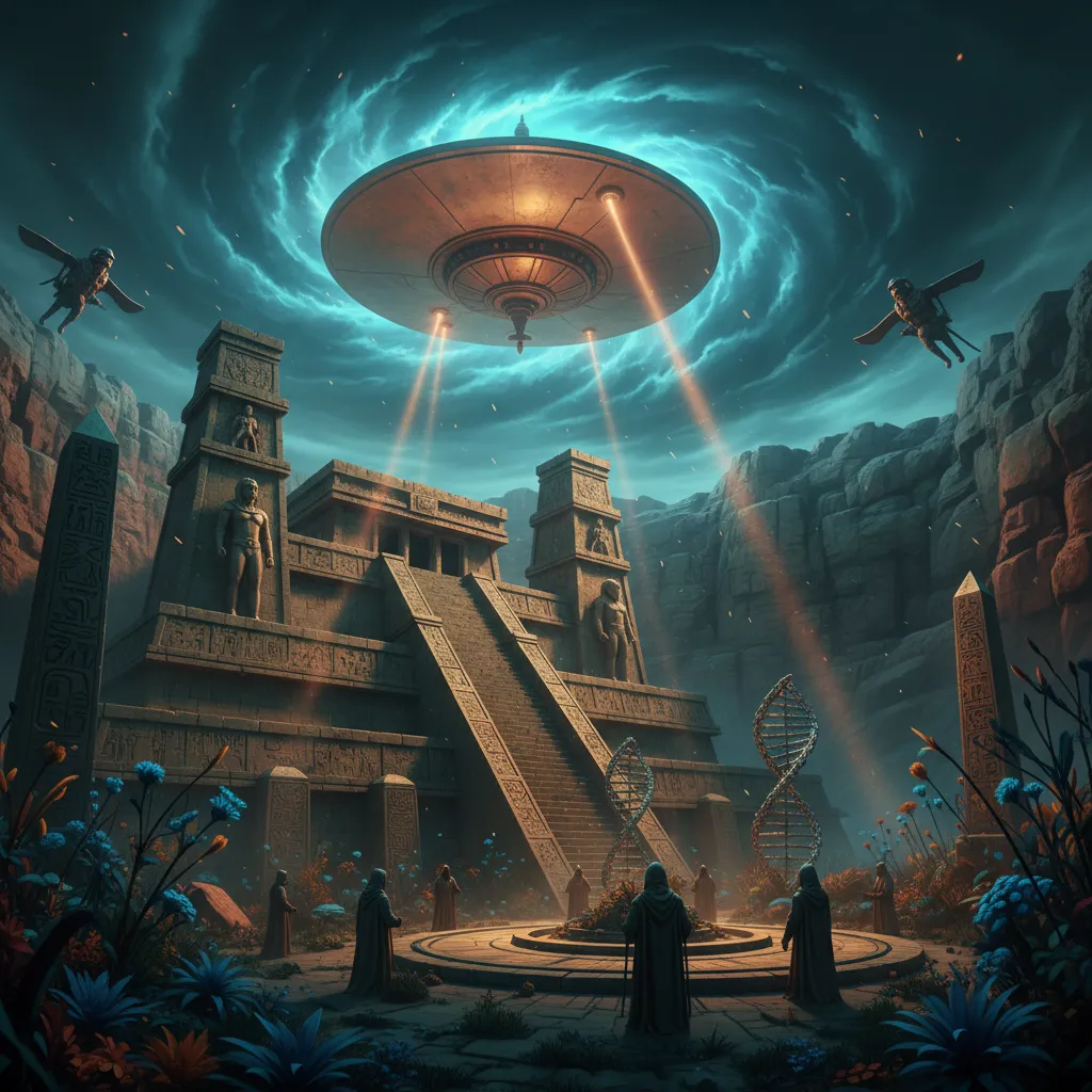 La teoría de los antiguos astronautas: ¿Intervención alienígena en la historia?