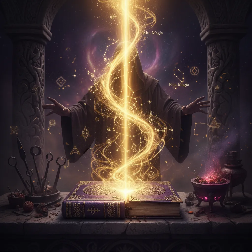¿Qué es la Alta Magia? Diferencias reales con la Baja Magia