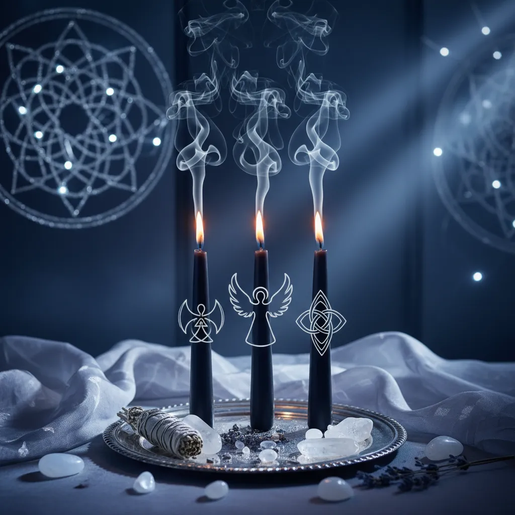 Significado de las velas negras: ¿Magia blanca o negra?